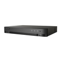 Hikvision Digital Technology DVR 16 Canales TurboHD + 8 Canales IP / 4 Megapixel / Acusense (Evita Falsas Alarmas) / Audio por Coaxitron / Reconocimiento de Rostros (Base de Datos) / 1 Bahía de Diso Duro / H.265+