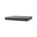 Hikvision Digital Technology DVR 8 Canales TurboHD + 4 Canales IP / 5 Megapixel Lite - 3K Lite / Acusense (Evita falsas alarmas) / Audio por Coaxitron / 1 Bahía de Disco Duro/ Reconocimiento Facial (Base de Datos) / H.265+ / Salida de Video en Full HD