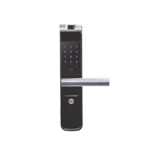 Assa Abloy Cerradura Autónoma YMF40A con Teclado y  Biométrica con Huella de Alto Diseño Estético!