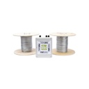 RBT Kit de Cable Sensor Para Cerca Ciclonica IRONCLAD / 150 METROS / 2 ZONAS; 75 METROS POR ZONA / Sin Falsas Alarmas por Viento / TODO Incluido/TARJETA LPU400/ Calibración por Software