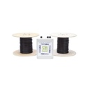 RBT MICALERT Cable Sensor para Paredes, barandales, rejas rigidas / 2 zonas de 152 metros / 304 Metros de protección total/Tarjeta LPU400/Calibración via software