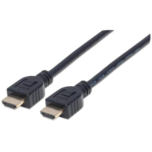 Cable HDMI de alta velocidad con Ethernet Manhattan 3 M.