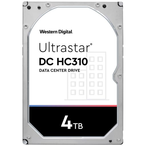 Western Digital Disco Duro Enterprise 4 TB / Wester Digital (WD) / Serie Ultrastar / Recomendado para Data Center y NVRs de Alta Capacidad / Alto Performace