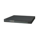 Planet Switch Administrable Layer 3 12-Puertos 10G SFP+, 8-Puertos 10/100/1000T C/Fuente Redundante AC