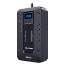 CyberPower UPS de 850 VA/510 W, Topología Standby con Modo Ahorrador ECO, Entrada 120 Vca NEMA 5-15P, Con 12 Tomas NEMA 5-15R