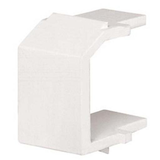 Panduit Módulo de tapa ciega (Inserto Ciego), Tipo Keystone, Color Blanco Mate, 1 Pieza
