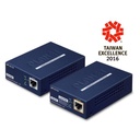 Planet Kit Transmisor y Receptor PoE de Largo Alcance sobre UTP a 2 hilos hasta 500m