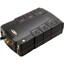 CyberPower UPS de 685 VA/390 W, Topología Línea Interactiva, Entrada 120 Vca NEMA 5-15P, Tipo Gabinete Compacto, Con 8 Tomas NEMA 5-15R