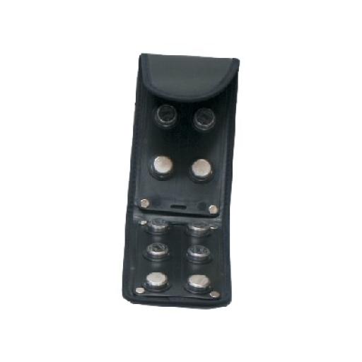 Rosslare Security Products Cartera de Piel Para 10 Eventos, Diseño Ligero y Compacto, Compatible con Lector DigiTool GC-01