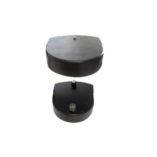 Bunker Seguridad Tamper anti-escalo. Válido para las columnas MB050, MB100, MB150 y MB200. Permite la detección de presiones superiores a 25Kg sobre la carcasa y la activación de una alarma.