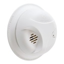First Alert Detector de Humo Autónomo, No Requiere Panel, Con Botón para Silenciar, Sensor por Ionización