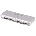 Hub de Bolsillo USB de Alta Velocidad 2.0 Manhattan.