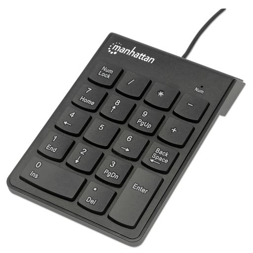 [MANHATTAN_176354] Teclado numérico alámbrico Manhattan.