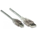 Cable para Dispositivos USB B Manhattan 1.8 M.