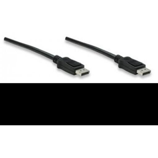 Cable DisplayPort 4K60Hz Manhattan 2 M.