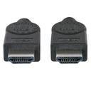 Cable HDMI de Alta Velocidad con Canal Ethernet Manhattan 5 M.