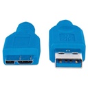 Manhattan Cable para Dispositivos USB Micro-B de SúperVelocidad