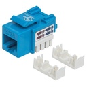 Intellinet JACK RJ45 CAT6 KEYSTONE DE IMPACTO AZUL