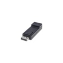 Adaptador DisplayPort a HDMI Pasivo Manhattan Negro.