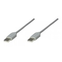 Cable para Dispositivos USB Manhattan Gris 1.8 M.
