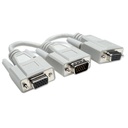 Cable Y para VGA Manhattan Blanco 15 CM.