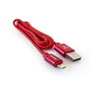 Vorago CABLE VORAGO CAB-209 DUAL MICRO USB/LIGHTNING ROJO 1M BOLSA