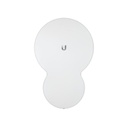 Ubiquiti Networks Radio de Backhaul de alta capacidad full duplex, con antena integrada, tecnología airFiber hasta 1.4 Gbps, 24 GHz (24.1 GHz, 24.2 GHz)