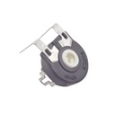 Syscom Potenciómetro de Carbón, 2.5 k Ohm, 0.25 Watt, 15 mm, Ajuste Vertical.
