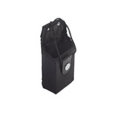 Syscom Funda Reforzada de Nylon para Cinturón con Correa y Boche Frontal, Estándar en la Mayoría de los Radios IC, TK, NX, etc.