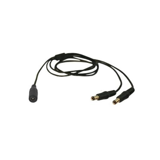 Syscom Cable con conector Jack hembra 3.5 mm con 2 salidas de Jack macho