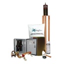 Total Ground Kit de tierra Física Modelo TG45K con Electrodo Magnetoactivo 50 x 11.5 cm, Capacidad Max: 45 AMP