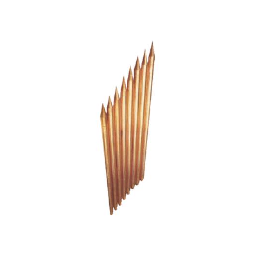 Total Ground Varilla de Acero con Recubrimiento de Cobre Diámetro 3/4" de 3m de Largo