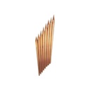 Total Ground Varilla de Acero con Recubrimiento de Cobre Diámetro 3/4" de 3m de Largo