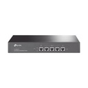 TPLINK Router Balanceador de Carga Multi-Wan, 1 puerto LAN 10/100 Mbps, 1 puerto WAN 10/100 Mbps, 3 puertos Auto configurables LAN/WAN, Sesiones Concurrentes 30,000 para Negocios Pequeños y Medianos