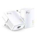 TPLINK Kit Adaptador Powerline Gigabit Ethernet, tecnologia HomePlug AV2, 1000Mbps, Plug and Play, hasta 300 M dentro de casa, 1 Puerto 10/100/1000 Mbps y tamaño ultra compacto