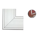 Thorsman Accesorio en "L" de Aluminio compatible con canaleta INKA140 (8530-80001) 
