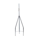 SYSCOM TOWERS Tramo de Remate (Copete) para Tramo STZ-30 Galvanizado Electrolítico.