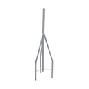 SYSCOM TOWERS Tramo de Remate / Copete, tubo industrial 1 1/4" con tubo central 2 3/8", galvanizado por electrólisis.