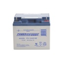 Power-Sonic Batería 12V, 40AH, Para Respaldo, Tecnologías AGM/VRLA, 5 Años Vida Útil, Terminales NB, Reconocida UL  