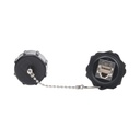 LINKEDPRO BY EPCOM Acoplador Industrial RJ45-RJ45 Categoría 6 Blindado IP67 (Waterproof)