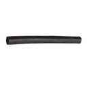 Syscom Tubo Termoencogible (Termofit) Negro de 1.2 m, 3/8 de Diámetro, Reduce de 2:1, Poliolefina.