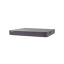 Hikvision Digital Technology DVR 16 Canales TurboHD + 16 Canales IP / 8 Megapixel (4K) / Acusense (Evita Falsas Alarmas) / Audio por Coaxitron / 2 Bahías de Disco Duro / Salida de Video en 4K / 8 Entradas de Alarma / 4 Salidas de Alarma / H.265+
