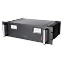 Astron Fuente de poder  13.8Vcc, 35A, lineal regulada con circuito cargador de baterías, para instalación en rack
