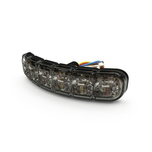 ECCO Luz perimetral , 12 LED Ultra Brillantes, Dual Color Ambar / Claro