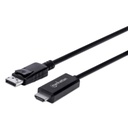 Cable DisplayPort a HDMI 4k60Hz Manhattan 3 M.