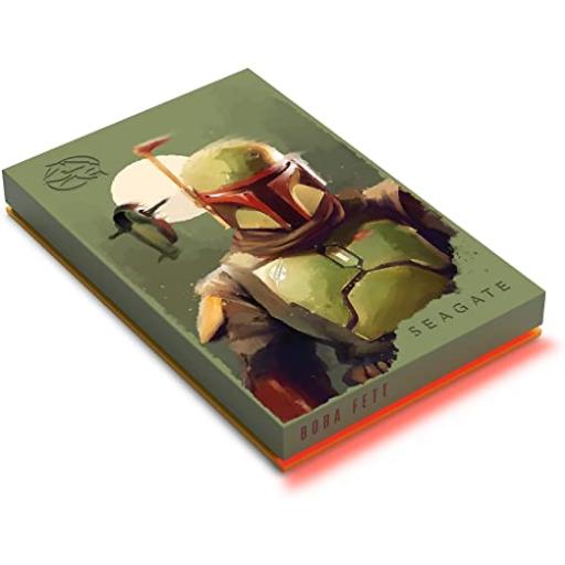 Seagate DISCO DURO EXTERNO SEAGATE STKL2000406 2TB 2.5 BOBA FETT FIRECUDA LED