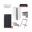 Epcom Kit Solar Witek de 28 W con 5 Puertos PoE 802.3 af y PoE Pasivo 24 V para Camaras IP y un Enlace Punto a Punto en 24 Vcc