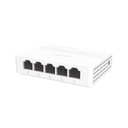 Hikvision Digital Technology Switch Gigabit No Administrable de Escritorio con 5 puertos 10 / 100 / 1000 Mbps / Diseño Compacto y Estetico