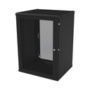LINKEDPRO BY EPCOM Gabinete de Pared Fijo, Puerta Perforada, Rack 19" de 16 UR.
