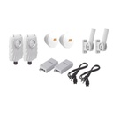 Mimosa Networks Kit de 2 radios B5X con 2 antenas de (16 dBi), rango de frecuencia extendida (4.9 a 6.4 GHz),  incluye inyector POE, cable de alimentación y 2 FLEXIMOUNT-XL para alineación, distancia de hasta 4 km